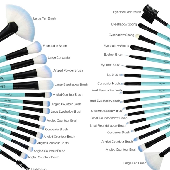 32 piece make a brush set - Picture 2 of 8